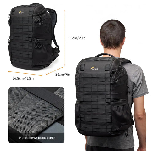 ProTactic BP 450 AW III Camera Backpack With 4 Point Quick Access Versatile DSLR Mirrorless And Drone Gear Fits Up To 16 Inch Laptop