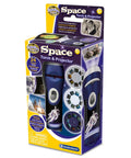 Space Torch And Projector For Kids, Project 24 NASA And Hubble Space Images Up To One Meter Wide, Dual Function LED Torch, STEM Toy For Ages 3 And Up, Easy Focus Lens For Sharp Wall And Ceiling Projections, boxed