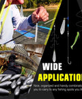 Drop Shot Fishing Weights Kit 10 Pieces 1oz Lead Sinkers For Freshwater And Saltwater Bass Casting Removable Weights
