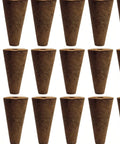 Cone Shaped Seed Starter Pods, 50-Pack, Rapid Rooter Plugs For Indoor Garden, Hydroponic Soilless Growth Media Replacement