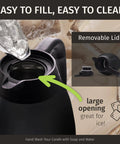 68 Ounce Thermal Coffee Carafe With Insulated Black Stainless Steel Keeps Your Brew Hot 12 Hours Or Cold 36 Hours Easy Pour Leak Proof Lid