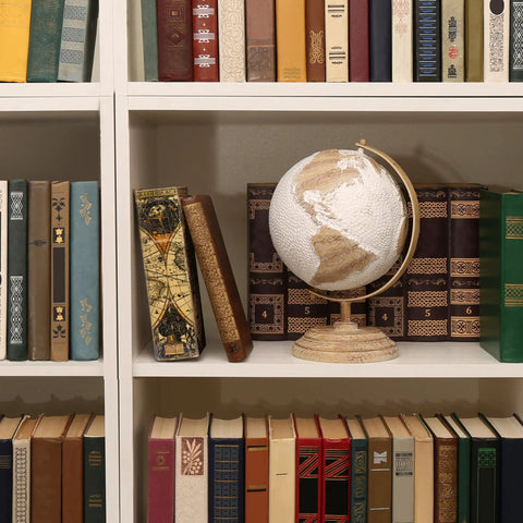 Antique Map Book Safe With Key Lock And Hidden Diversion Magnetic Closure Stash Ready Steel Compartment on bookshelf