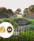 Brass Misting Nozzle Set For Low Pressure Systems, 40 replacement heads, 0.4 mm orifice, outdoor garden cooling spray