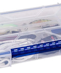 Waterproof Tuff Tainer Tackle Box With Zerust Anti Rust Tab 14 Inch Double Deep WP5000 Series for fishing gear storage