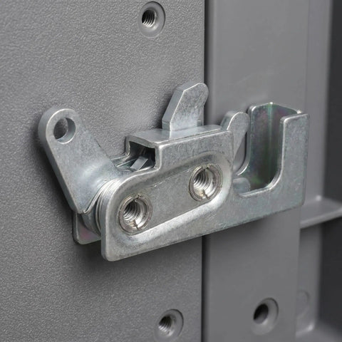 Space Saving Flush Design Heavy Duty RV Cabinet Door Latch With Galvanized Steel Push To Close for camper doors view