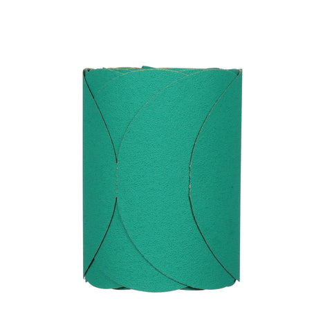 Stikit Green 6 Inch 80D Fre Cut Disc Roll for Shaping Plastic Filler and Paint Removal, Works With Back Up Pad PN05576 or PN05556