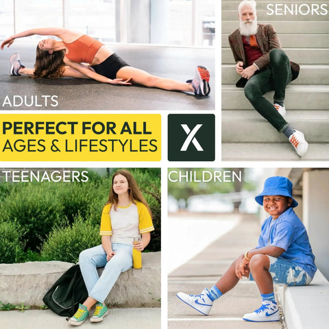 No Tie Elastic Shoelaces For Sneakers And Athletic Shoes Turn Any Pair Into Easy Slip On With Durable Black Laces And Patented Lace Anchors For A Secure Custom Fit For Adults And Kids, for adults teens children