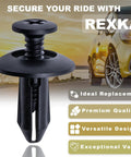 Heavy Duty 30 Piece Fender Liner Retainers And Splash Shield Fasteners Clip Kit For Ford And Dodge Trucks No Sweat Quick Swap Fixin Your Wheel Well Guards To Stay Locked Down Secure black plastic clip for vehicle fender liner replacement.
