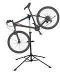 Heavy Duty Bicycle Repair Stand With 66 Lb Capacity Telescoping From 41 To 75 Inches Fits 1 To 1.5 Inch Tubing With Pre Drilled Floor Anchors