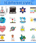 Natural Sciences Roll Sticker Pack 2 Rolls 1000 Biology Experiment Decals with 16 styles for Back To School Waterproof Lab Use