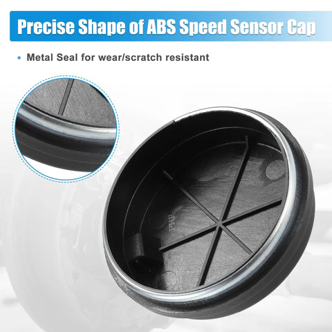 Close-up of Two Pack Rear Wheel ABS Speed Sensor Cap 58980C1100 for Hyundai Veloster N Kia Sportage 2WD 2015-2022