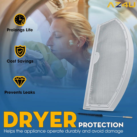 GE Gas Dryer Lint Screen Replacement That Fits Multiple GE Models Easy Install Durable Filter Keeps Air Flow Clean