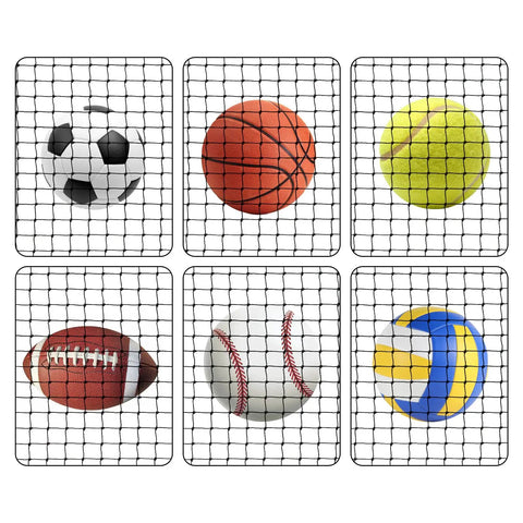 Backyard Baseball And Softball Backstop Net 12 By 30 Foot Heavy Duty Nylon Mesh Captures Various Balls for Sports Practice