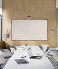 Massive 48 By 72 Bulletin Board With Rustic Wood Frame And Industrial Grade Pinning Surface for office wall installation