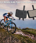 Four Pairs Bike Disc Brake Pads Kit With Three Handy Tools For Quick Install Including Disc Brake Gap Regulator