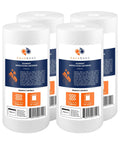 5 Micron 10x4.5 Whole House Sediment Filter Replacement Cartridge for DGD-5005 and WFHD13001B 4 Pack Easy to Install Durable