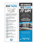 Promotional banner for Car Window Repair Tape Wrap 17.5 Inch Wide Clear Adhesive Film 6 Ft Long Waterproof Tacky Tape