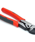 8 Inch Diagonal Cutting Pliers With Compound Action For Reduced Effort, Dual Material Handles, Heavy Duty Chrome-Vanadium Steel