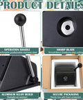 DIY Button Keychain Photo Cutter Kit With 61 Pieces Including 1 Inch Button Cutter 25mm, showing tool details and packaging.