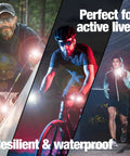 Men using Handsfree LED Flashlight Gloves For Dads And DIYers A Versatile Tool For Fishing Camping Car Work And Home Improvement