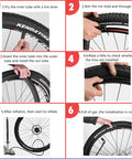Step-by-step guide for installing 27.5 Inch Mountain Bike Inner Tubes 2 Pack Durable Beefy Butyl Rubber Replacement Fits 2.1 To 2.4 Inch Tires