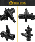 Different views of Power Steering Gear Box Replacement For 1988 To 2000 Chevy GMC Rigs Including C1500 C2500 K1500 K2500 Tahoe Yukon Escalade Replaces 26009546 26036035