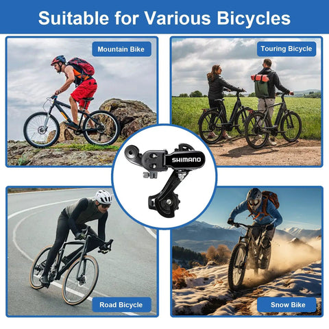 Rear Derailleur RD TZ31A 6/7 Speed Direct Mount And Hanger Mount For Mountain Bike And Road Bicycle, suitable for various bikes