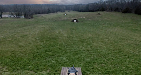 Scenic shooting range with targets in distance for testing Xero C1 Pro Chronograph Compact Design With Simple Setup Precise Readings