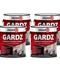 Problem Surface Sealer Kit, Gallon Size, Clear, 4 Pack For Drywall Repair And Skim Coat Sealing, shown in four Zinsser cans