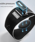 Elbow Brace For Tendonitis And Tennis Elbow With Gel Pad showing adjustable strap and gel padding for comfort and pressure relief