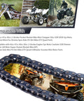Drive Chain 116 Link With Chain Breaker For 43cc 47cc 49cc 50cc 2 Stroke Pocket Rocket Bikes shown with compatible vehicles