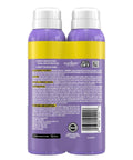 Back view showing text details of Clean Feel Insect Repellent Aerosol With 20 Percent Picaridin For Mosquitoes Ticks And Flies Long Lasting DEET Free Protection Fragrance Free Bug Spray For Camping Quick Drying Non Greasy Mist 5 Oz Pack Of 2