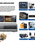Applications of Eight Pack 100K Linear Taper Rotary Potentiometer With 15mm Knurled Shaft And Built In SPST Switch in audio gear