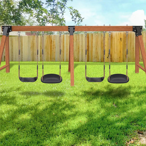 Beefy A Frame Swing Set Bracket Kit With Mounting Hardware Heavy Duty DIY Middle Bracket For 4x4 Posts And 4x6 Beams Stable Backyard Swing Hardware For Long Lasting Easy Install