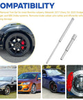 Steel Pin Punch Set With 3/16 Inch Extra Long Pin Punch for automotive brake systems compatibility