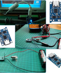 TP4056 Lithium Battery Charging Module And Protection Board With Type C Input 15 Pack For Diy Electronics Projects shown in assembly with battery.
