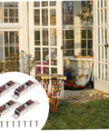 Heavy Duty Double Wheel Window And Door Pulley Replacement Rollers With Sweet Smooth Glide Premium Stainless Steel Sash Track Hardware placed near doors.
