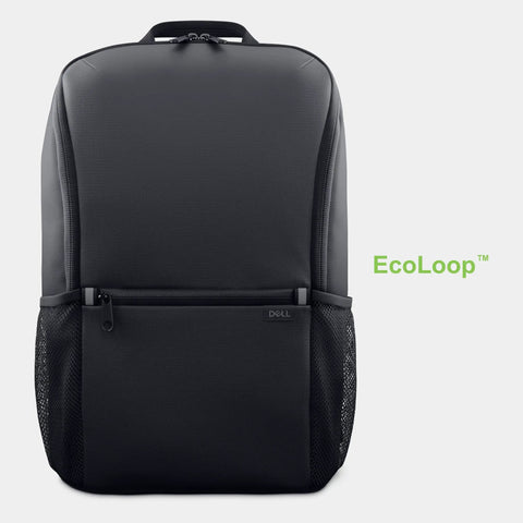 Sustainable Laptop Backpack Engineered For 16 Inch Devices Holds 18 Liters Of Top Grade Gear While Delivering Water Resistant Durability And Smooth Daily Vibes, black design, features mesh pockets