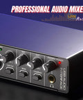 Two Channel USB Audio Interface For PC Mac And Laptop, 24Bit 192kHz Recording, Perfect For Guitar, Streaming, And Podcasting
