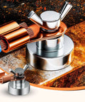 Sturdy Welding Ground Clamp With Powerful Magnetic Base And High Current Copper Terminal Holder For Heavy Duty Stable Jobs on metal surface.