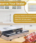 Must Have Pro Series Heating Element Wires Kit For Pro 2100 2300 And 3500 Vacuum Sealers in kitchen setup