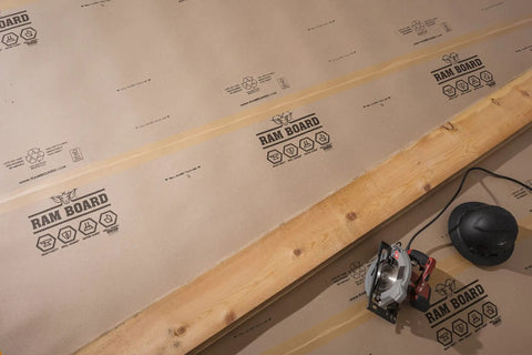 Heavy Duty Temporary Floor Protection Roll For Painting Remodeling And Construction 38 Inch Wide 100 Feet Long Covers 317 Sq Ft
