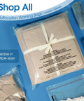Package of Six By Nine Inch Self Seal Clear Poly Bags 1000 Count Bulk Pack With Suffocation Warning For Packaging And Shipping