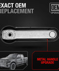 Upgraded Metal Window Crank Handle Left Right Compatible With Ford Ranger 1993-2011 1997-2016 F Series 2009-2019 E Series 1994-2016
