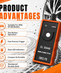 2026 Latest TPMS Relearn Kit With Fresh Battery Fits Chevy Buick Cadillac GMC Tire Pressure Reset Tool features fast trigger and compact design.