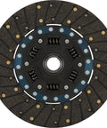 Rock Solid 10-1/2 Inch Clutch Disc With 26 Spline 1-1/8 Inch Hub features organic lining and springs for flathead engines.