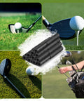 Carbon Fiber Golf Club Extension Rods Kit, 12 Shaft Extensions Plus 2 Packs Adhesive, golf clubs and balls on grass