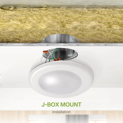 12 Pack 4 Inch LED Disk Lights 10W 4000K Cool White 650LM CRI90 Plus Dimmable Flush Mount Low Profile Ceiling Fixture J-Box Installation