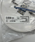 TrueAlarm CO Sensor Base With 520 Hz Sounder for Fire Alarm Systems, product label with wiring connectors visible