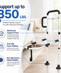 Bed Rails For Seniors And Elderly Must Have ASTM Certified 350 Lb Capacity Prevent Falls For Pregnant Women And Post Surgery